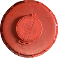 DN150 vented bung cap with TPE gasket and FKM membrane for IBC containers