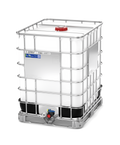 Schütz MX1250 IBC 1250L new large capacity intermediate bulk container with DN50 butterfly valve and steel pallet